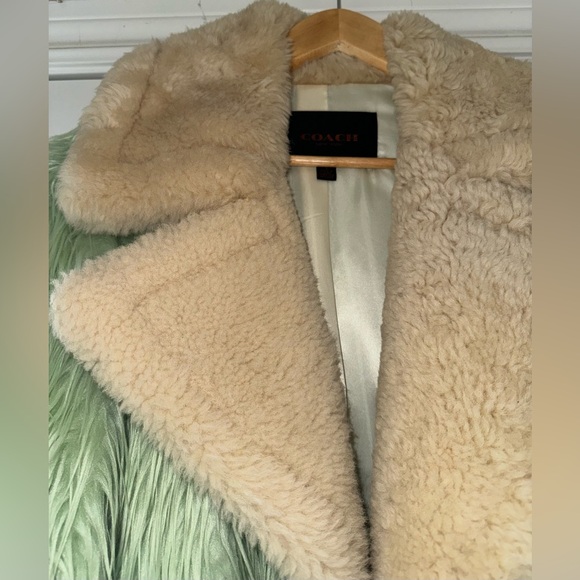 Beautiful, COACH Shearling jacket/coat size S - Picture 5 of 7
